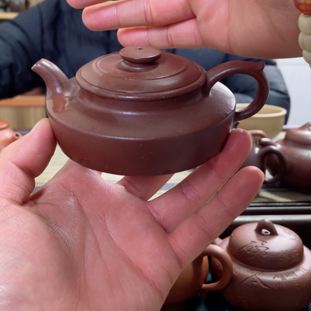紫砂茶壶古卣华庭150cccccc