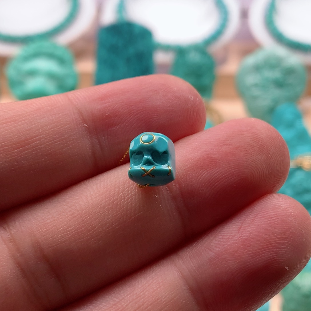 绿松石阿呆未镶嵌