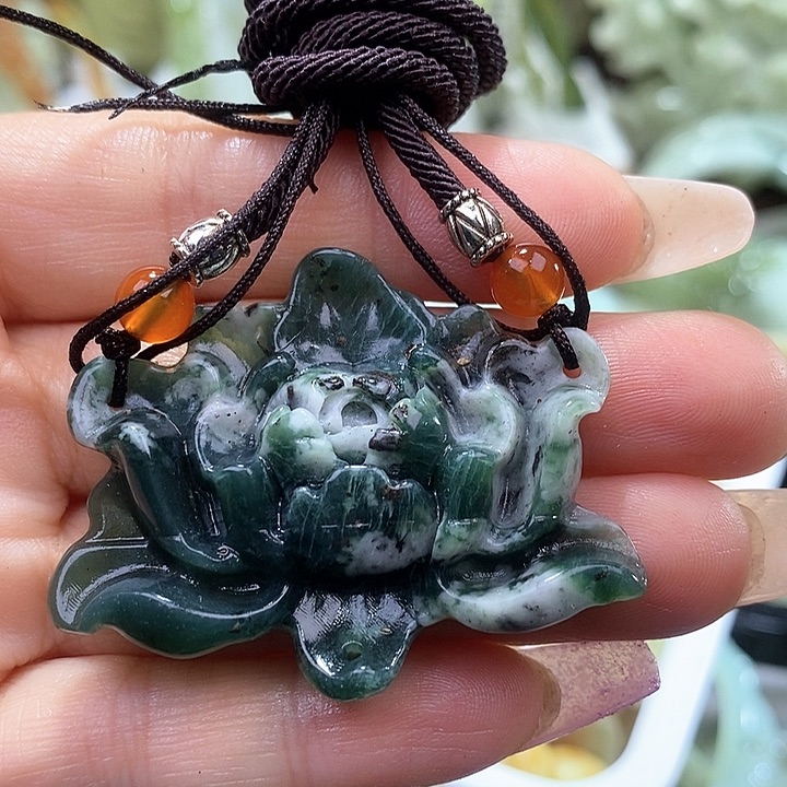 岫玉岫玉吊坠未镶嵌