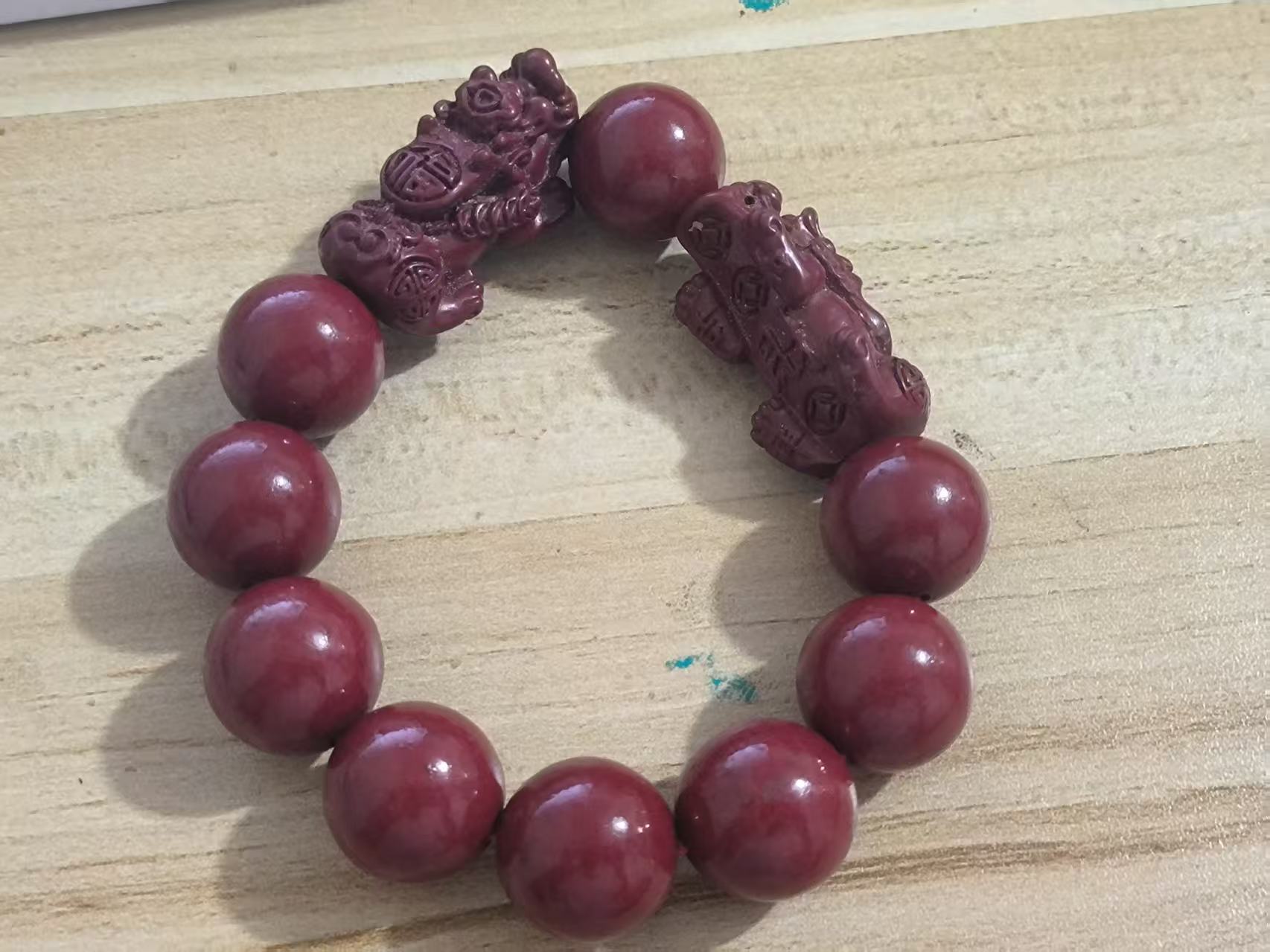 含辰砂工艺品精品辰砂朱砂手串