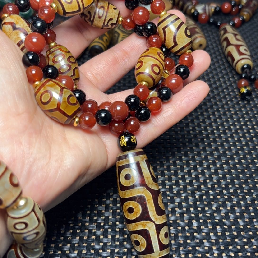 玛瑙/玉髓毛衣链未镶嵌