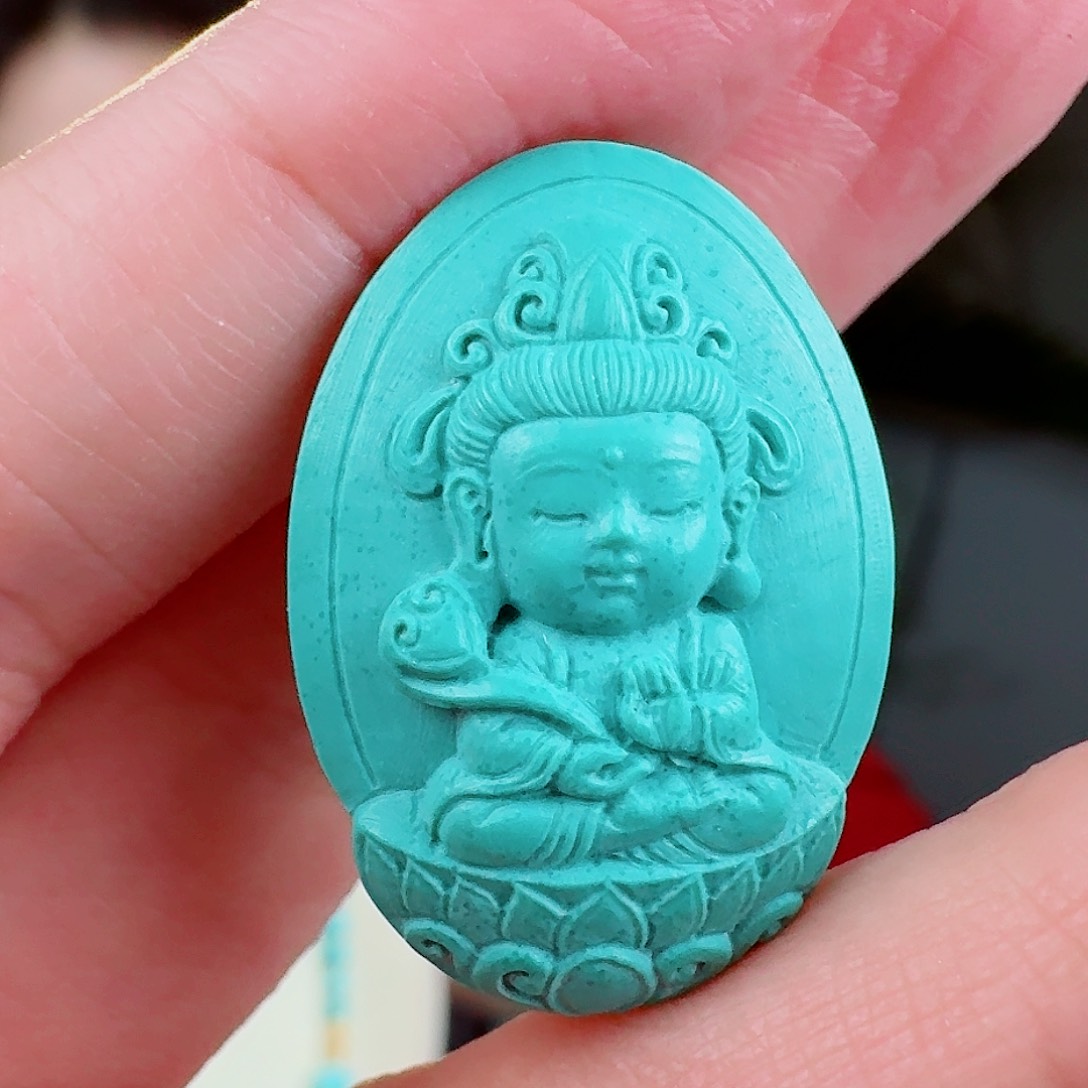 绿松石珠宝奇石未镶嵌