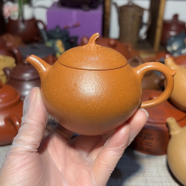 茶壶紫砂原矿宜兴紫砂150cc