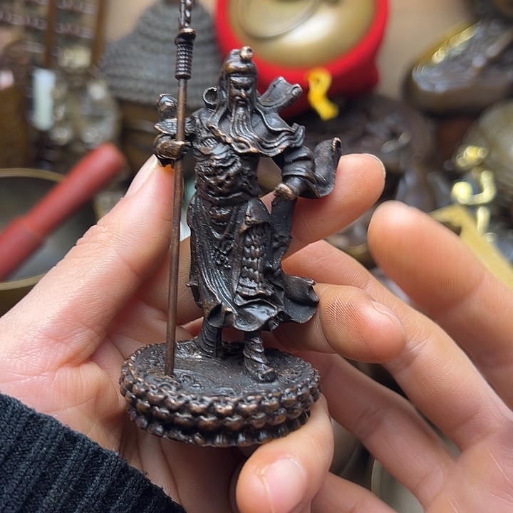 铜器摆件老王直播间