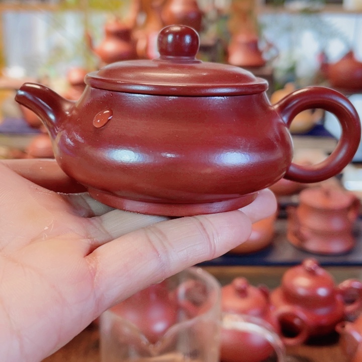 紫砂茶壶佚*潮州手工明炉壶