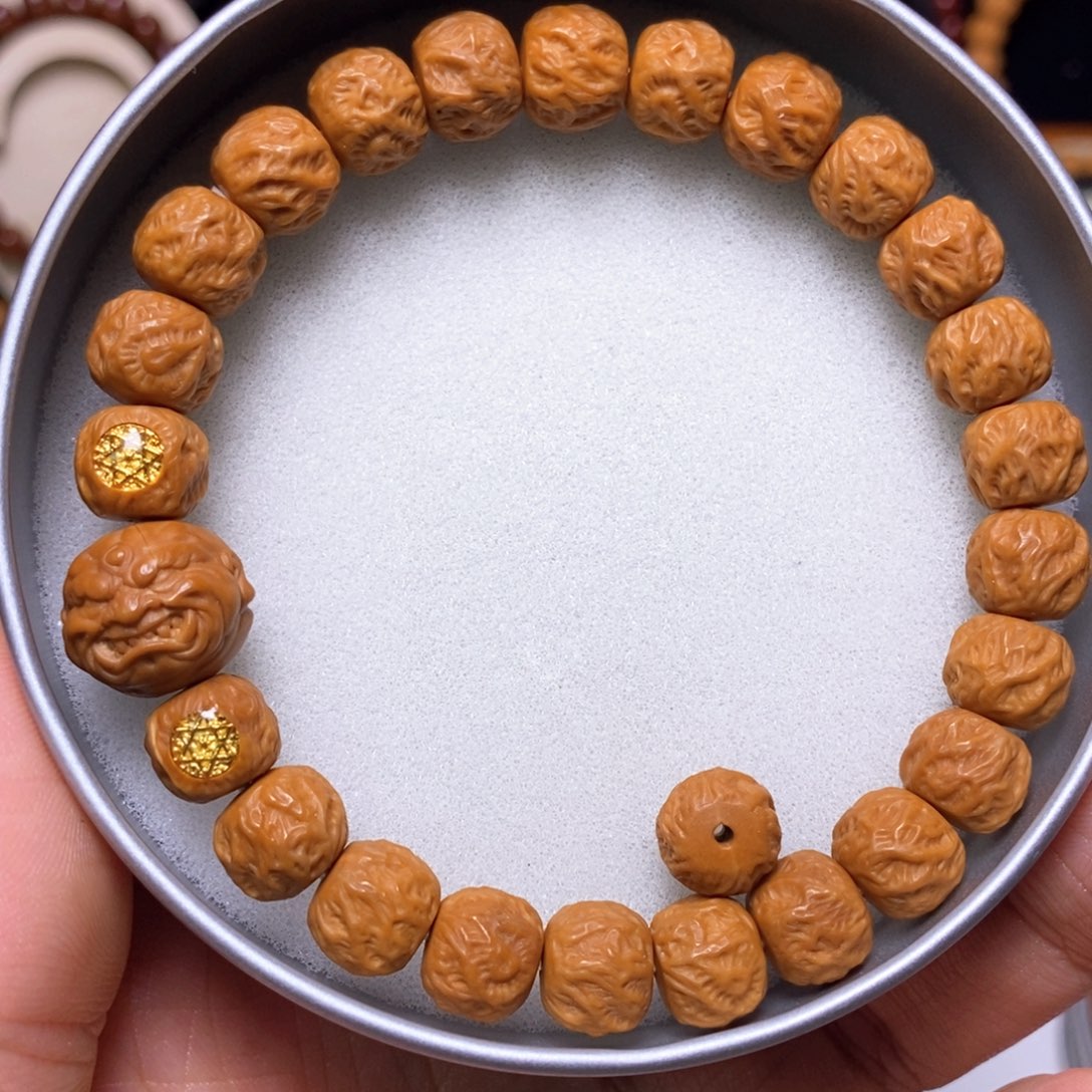 手串猴头核桃恶僧精工观山无相尺寸10左右全品