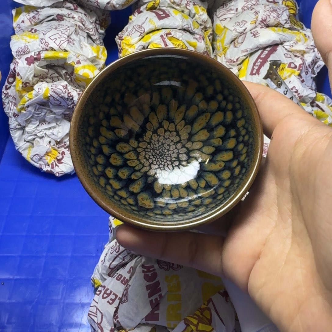 建阳建盏喝茶主人杯