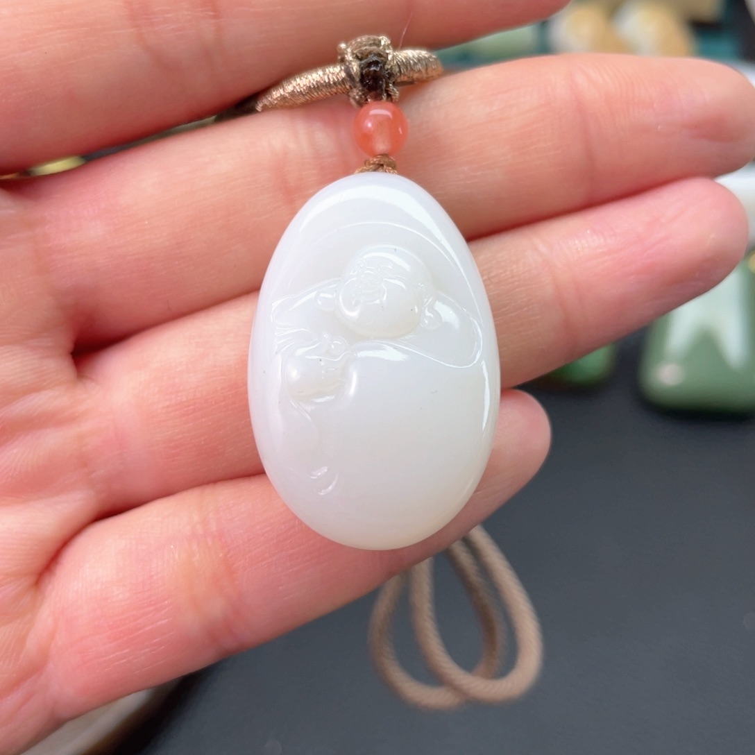 和田玉挂件未镶嵌