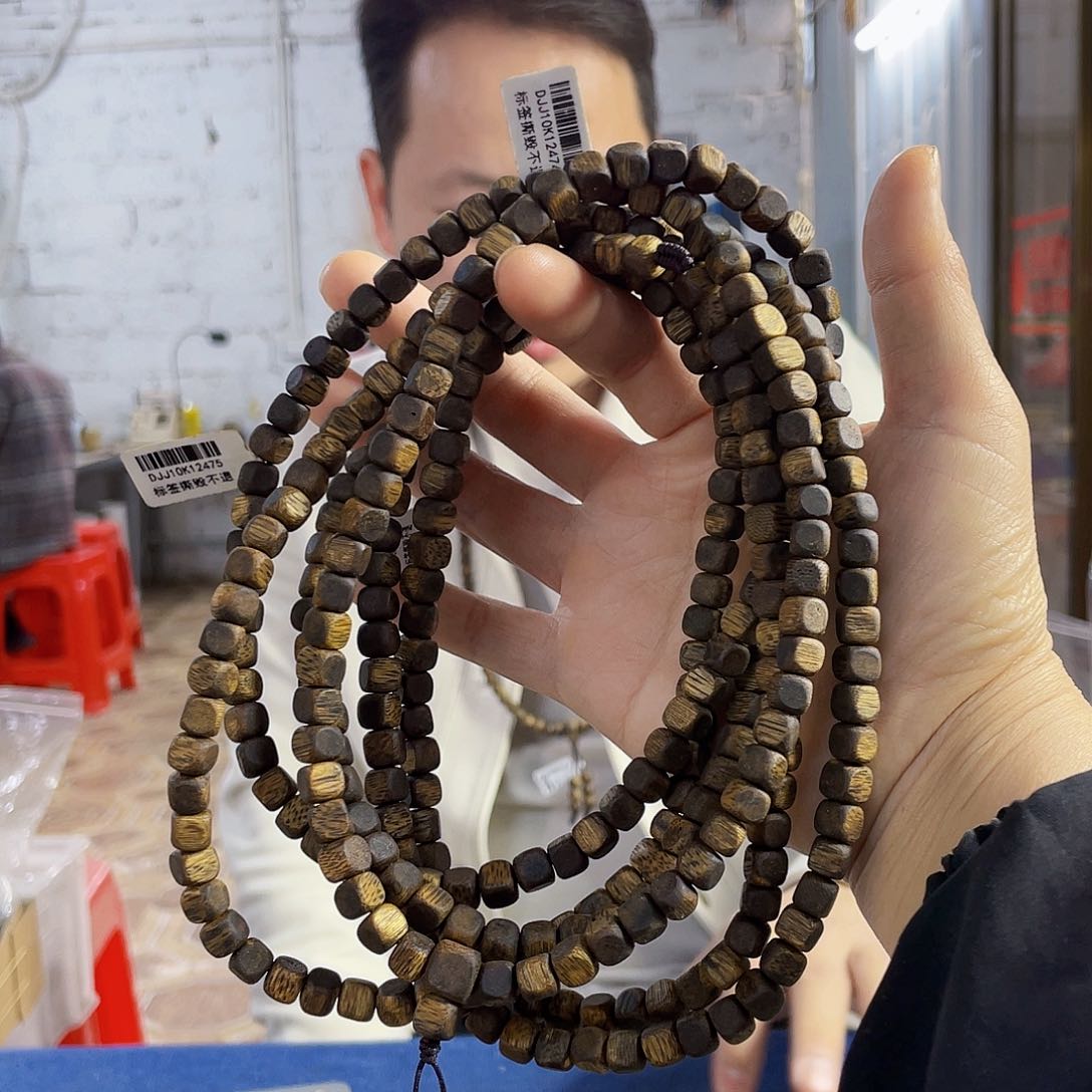 沉香手串棋楠白露方珠长串0.7/23克多样性发一