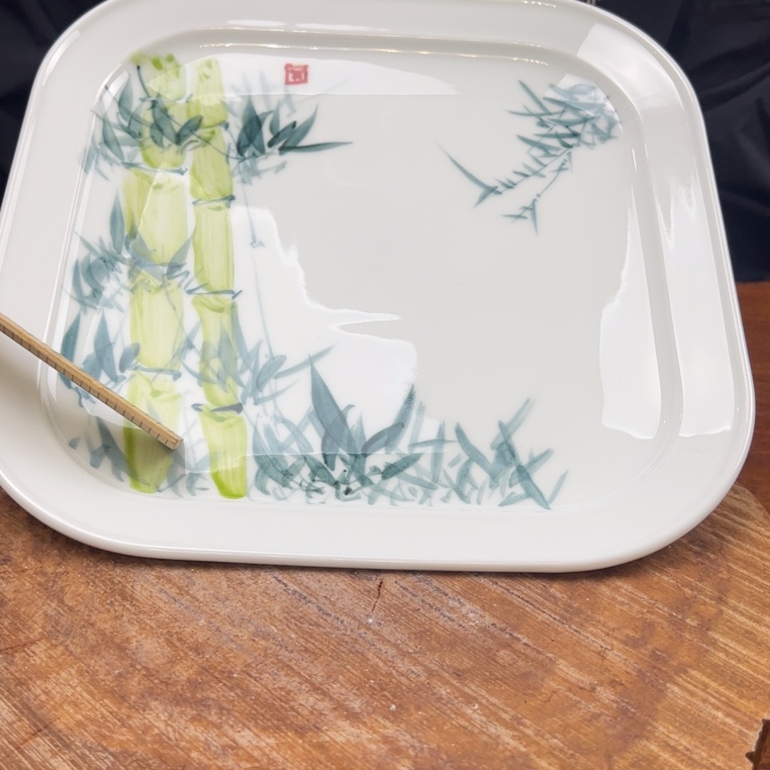 瓷片景德镇陶瓷手工手绘制作