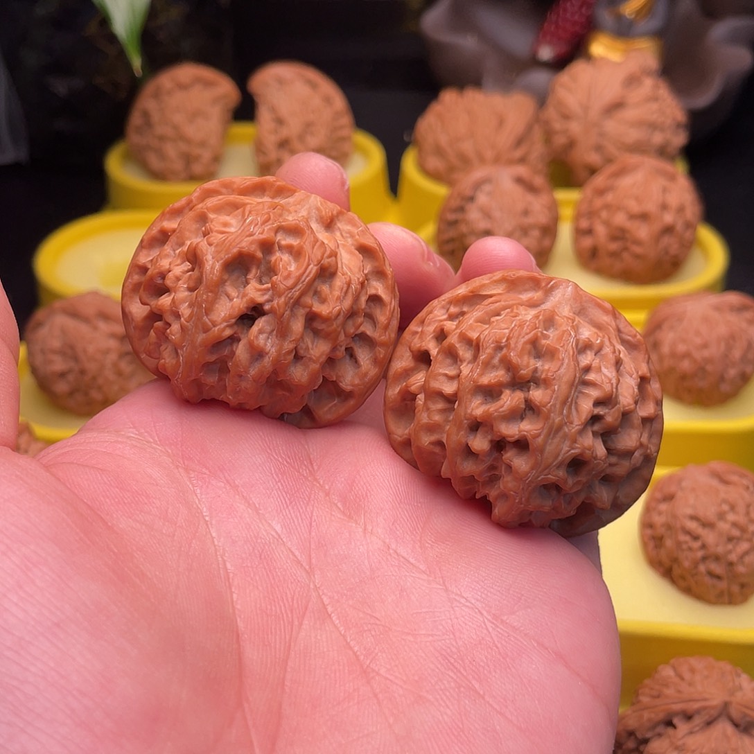 吊坠文玩核桃苹果园45