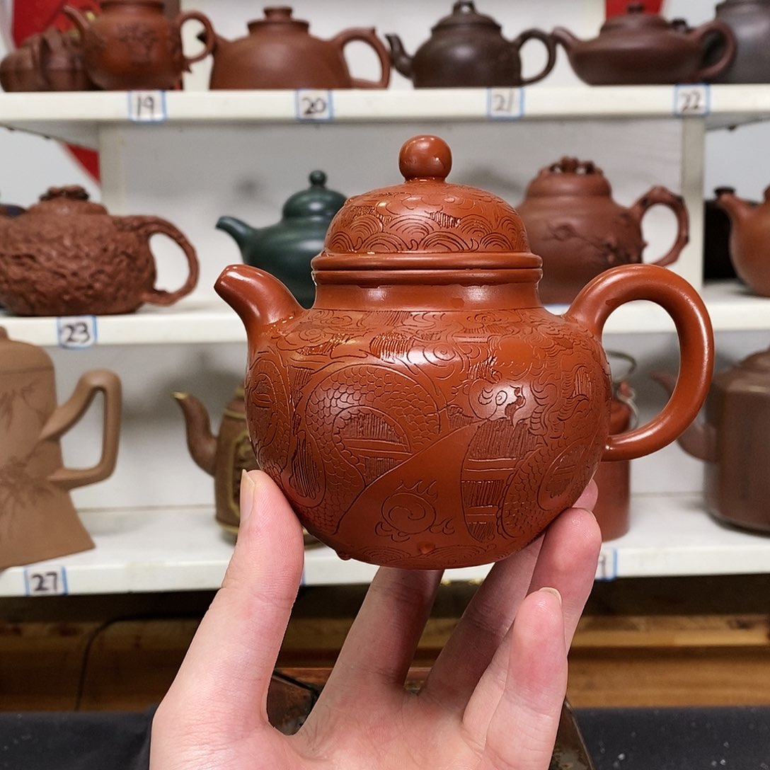 紫砂茶壶全手工制作