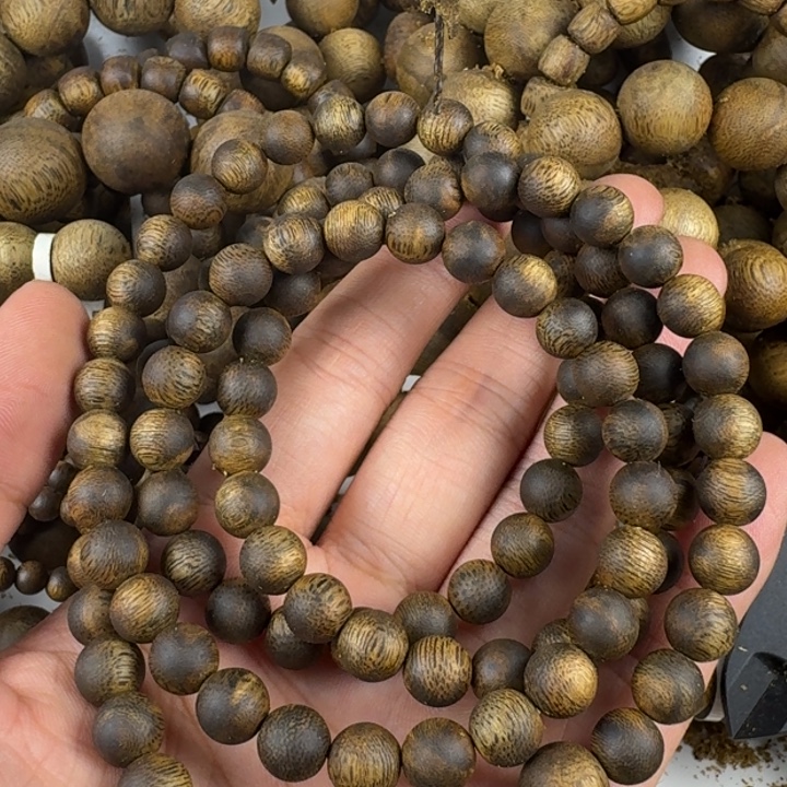 沉香沉香碎屑沉香碎屑沉香8mm多圈27克