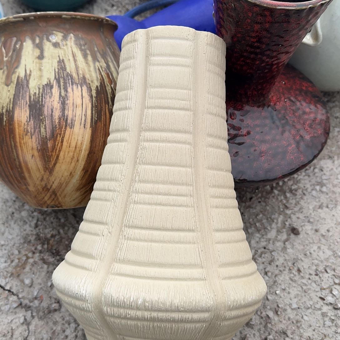 陶瓷微瑕景德镇手工花器