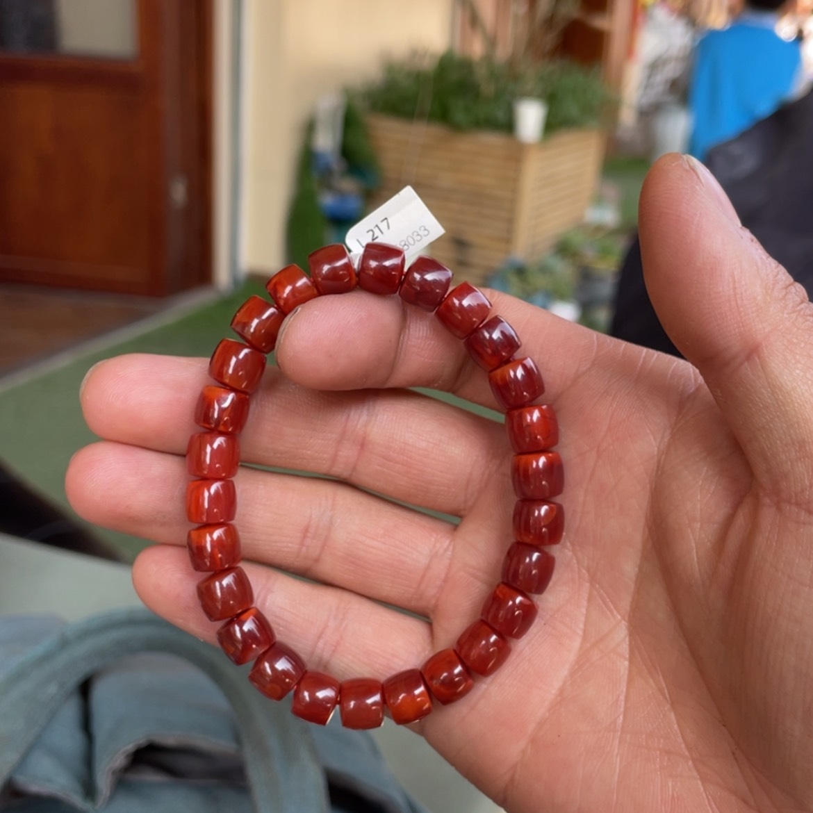 【闪购商品】南红玛瑙手串未镶嵌飞**鱼