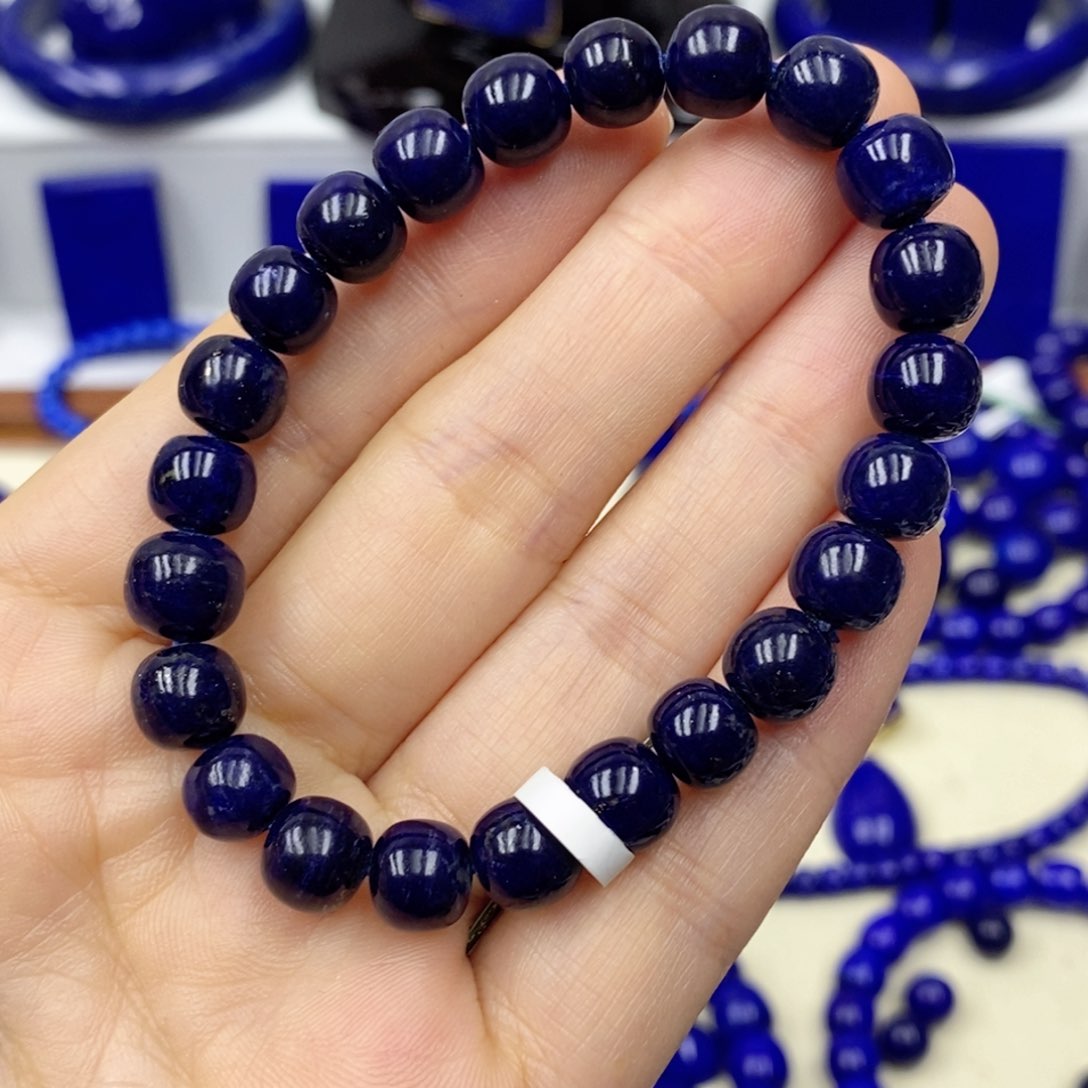 青金石手链未镶嵌