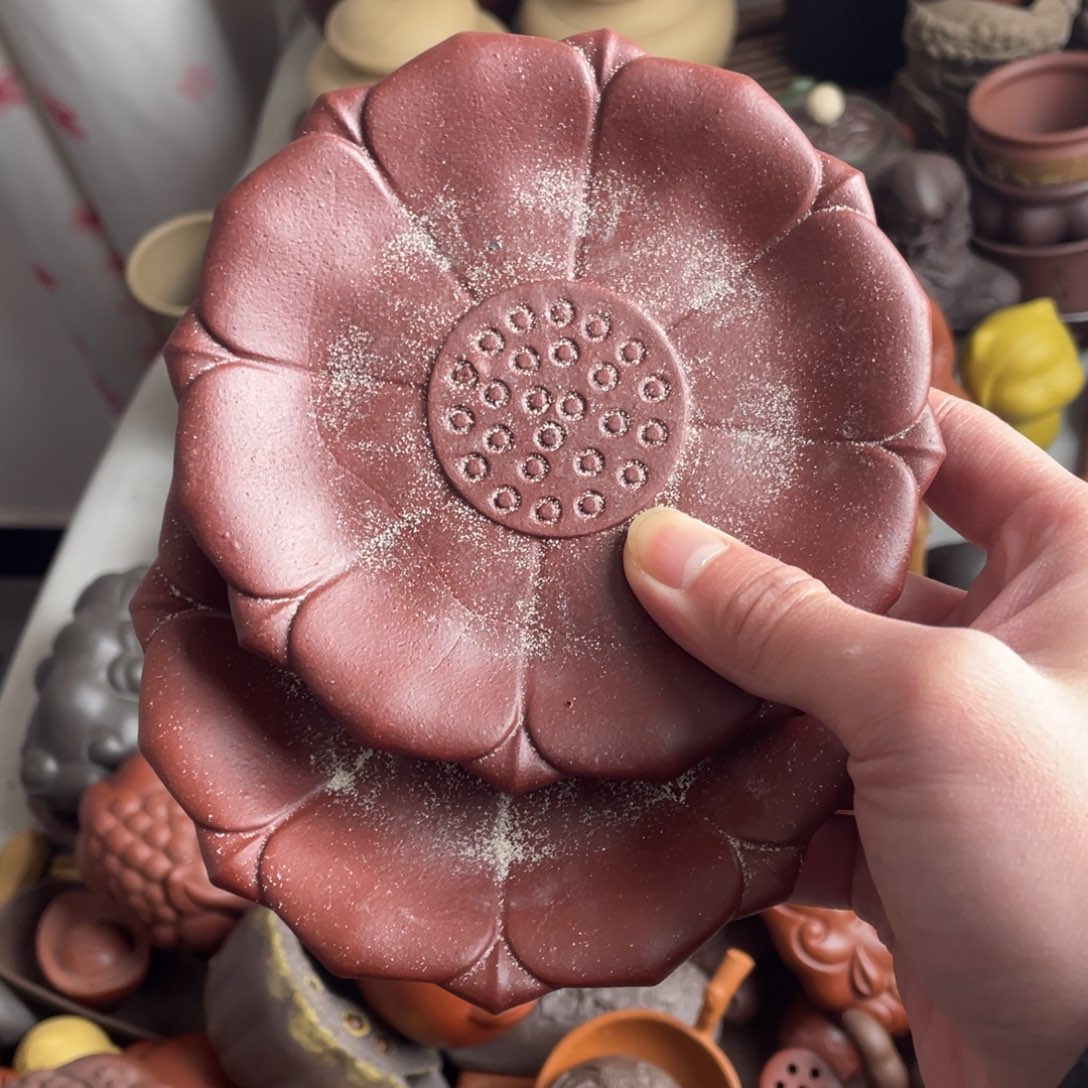 紫砂茶宠紫砂瑕疵