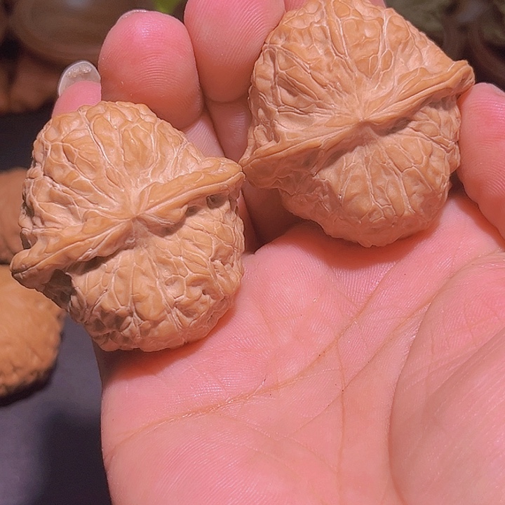 文玩核桃把件C*7南瓜