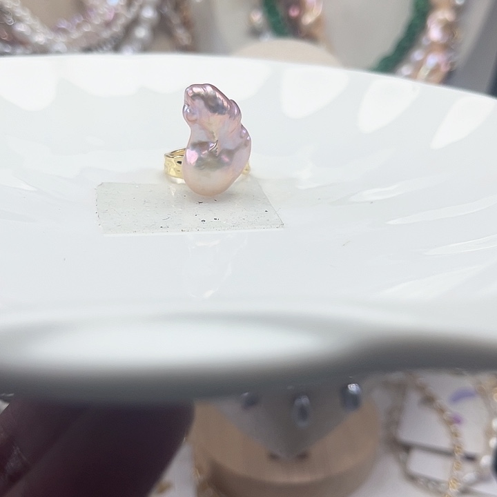 戒指淡水珍珠未镶嵌【纯恬】