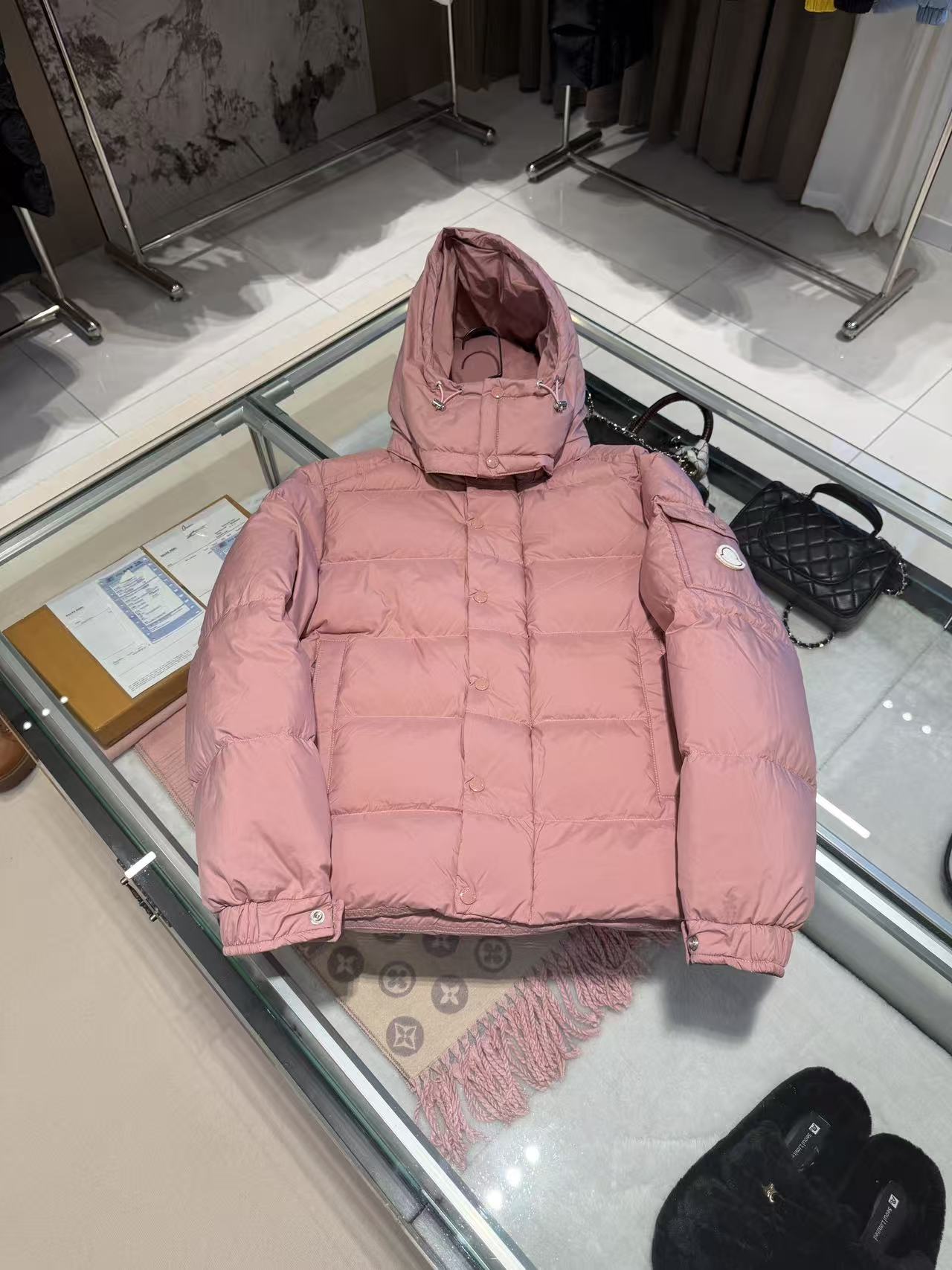 25新款 冬季雾面玛雅四色女羽绒服女款