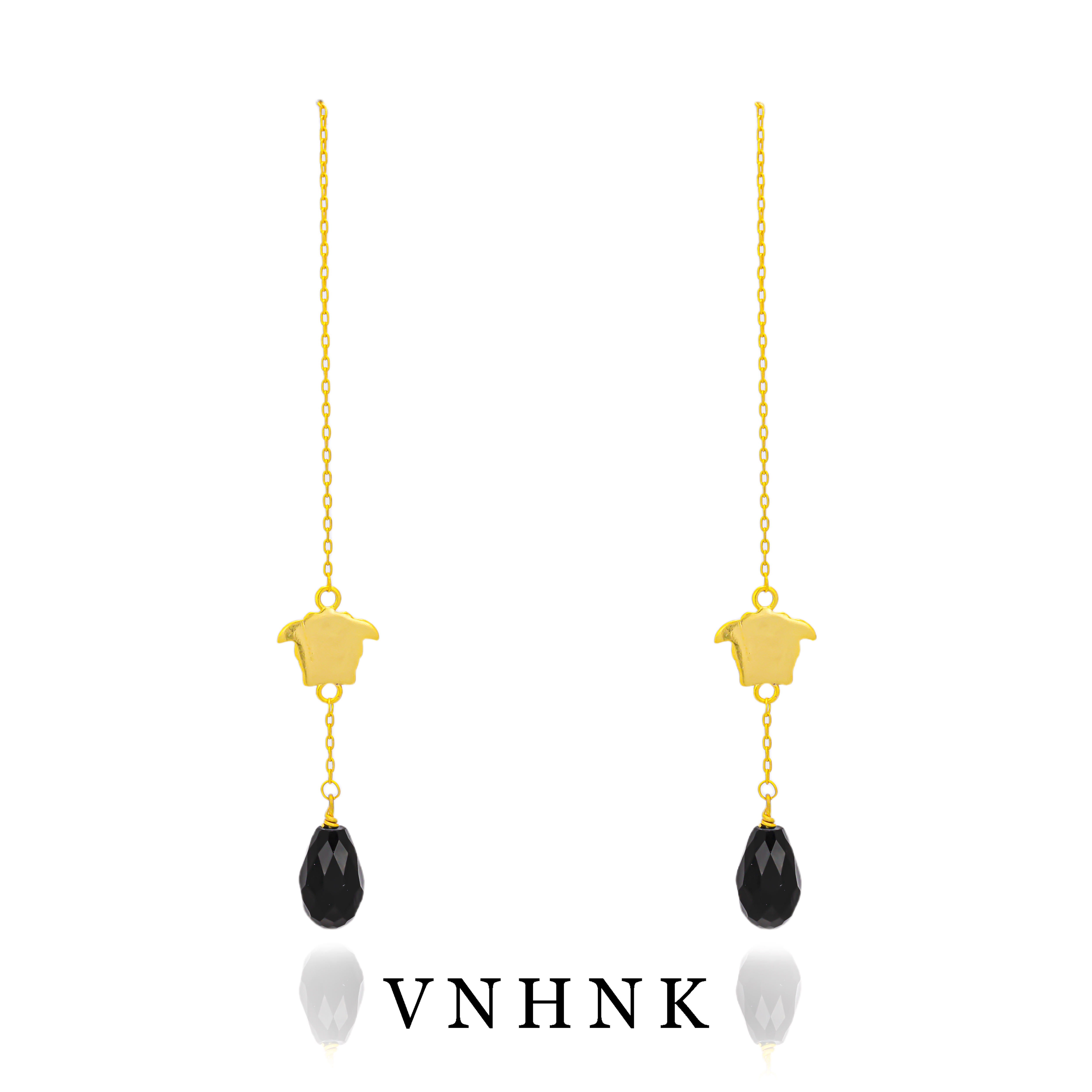 铜合金耳饰 美可儿   B619  金色时尚气质百搭耳环