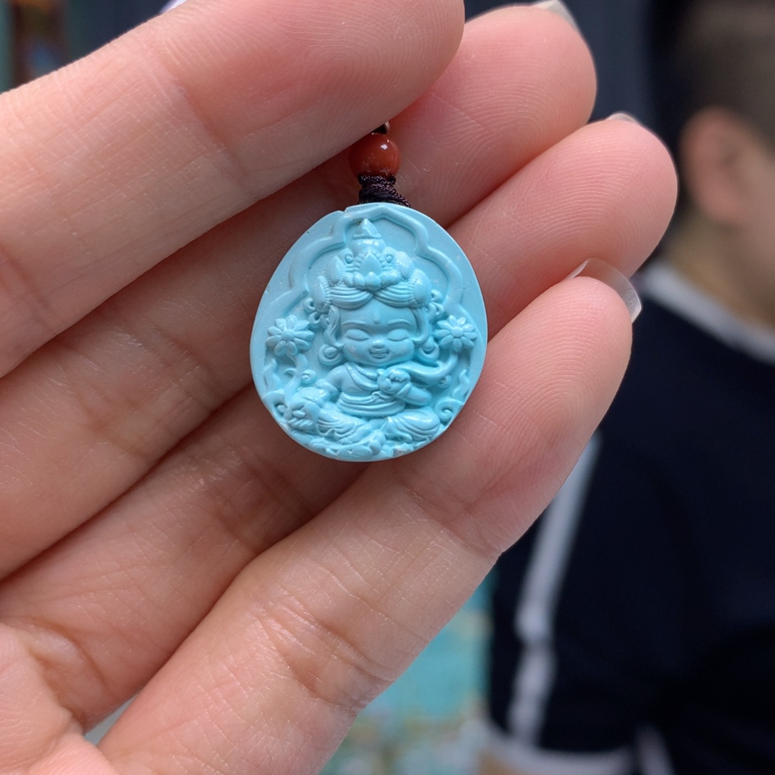 绿松石未镶嵌配饰