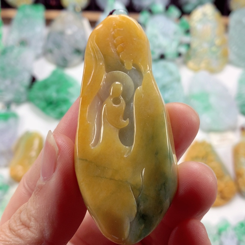 【闪购商品】翡翠吊坠(不含链)未镶嵌