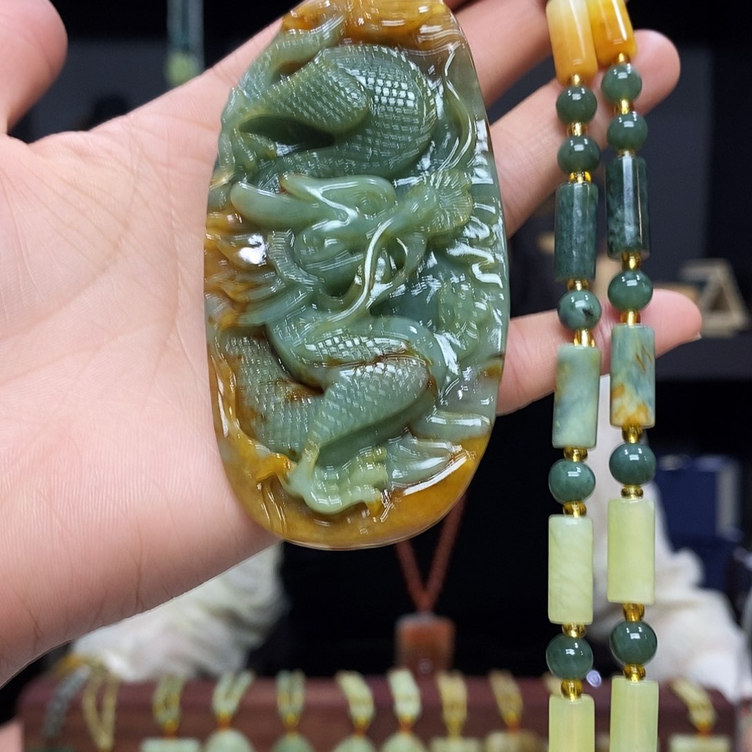 岫玉挂件吊坠未镶嵌
