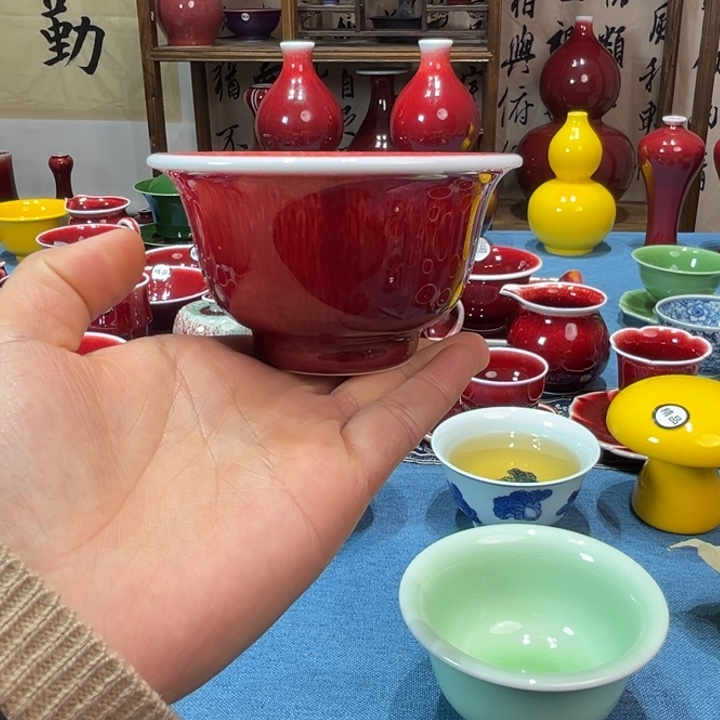 景德镇陶瓷压手杯福利
