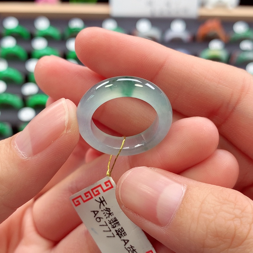 【闪购商品】未镶嵌戒指翡翠12号