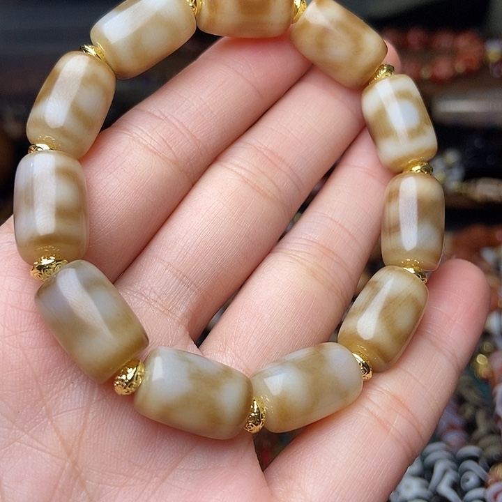 玛瑙/玉髓未镶嵌手链