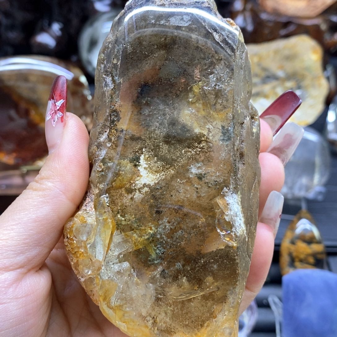 水晶水晶原石未镶嵌