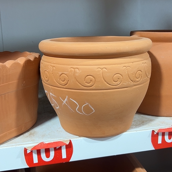 25×20 高温加厚红陶微瑕