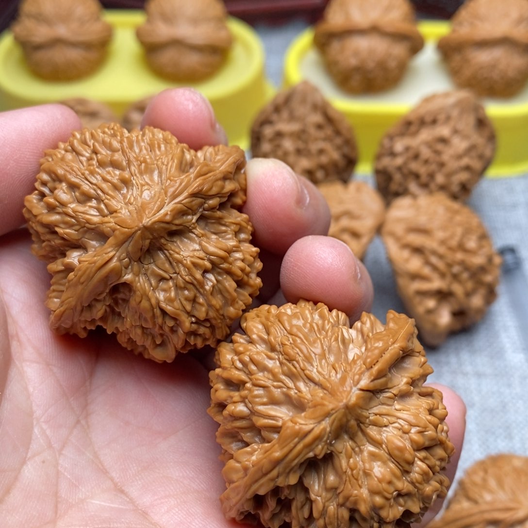 文玩核桃把件44全品漫天星精品爆肉