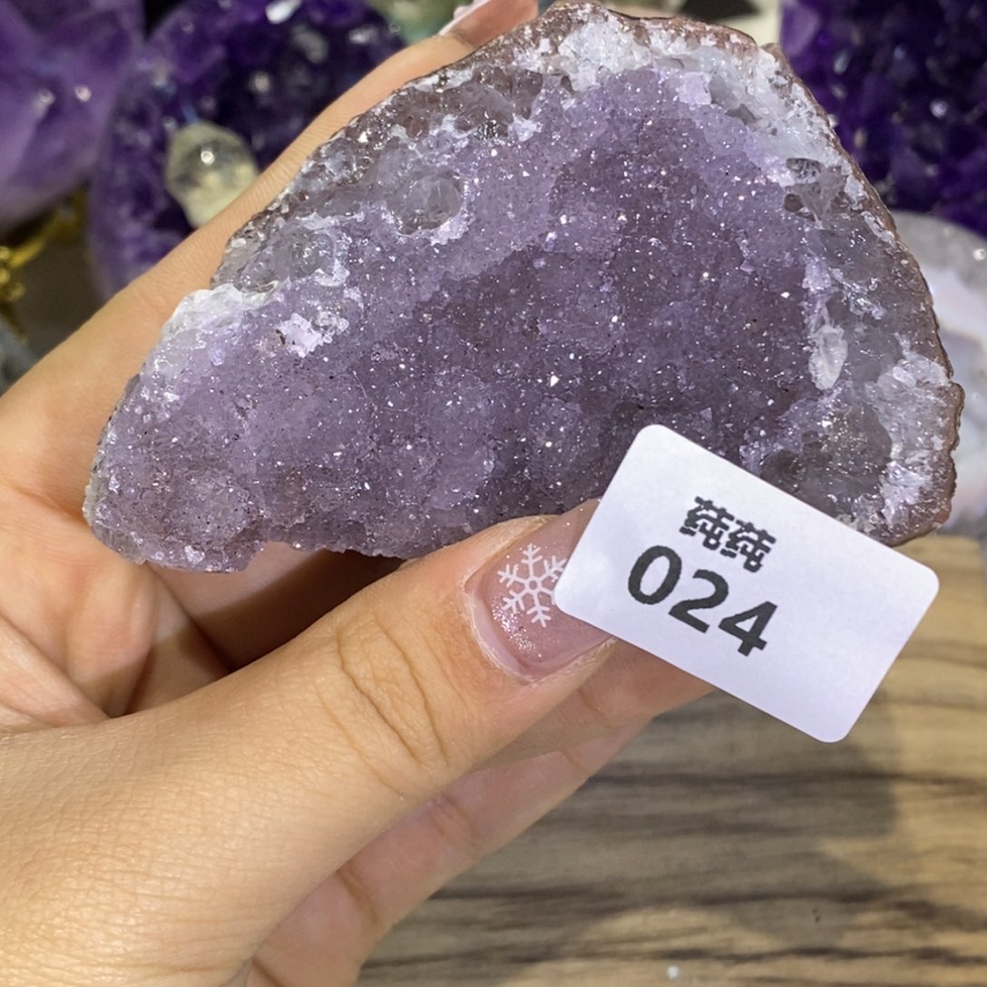 未镶嵌大型摆件（非配饰）紫晶晶块