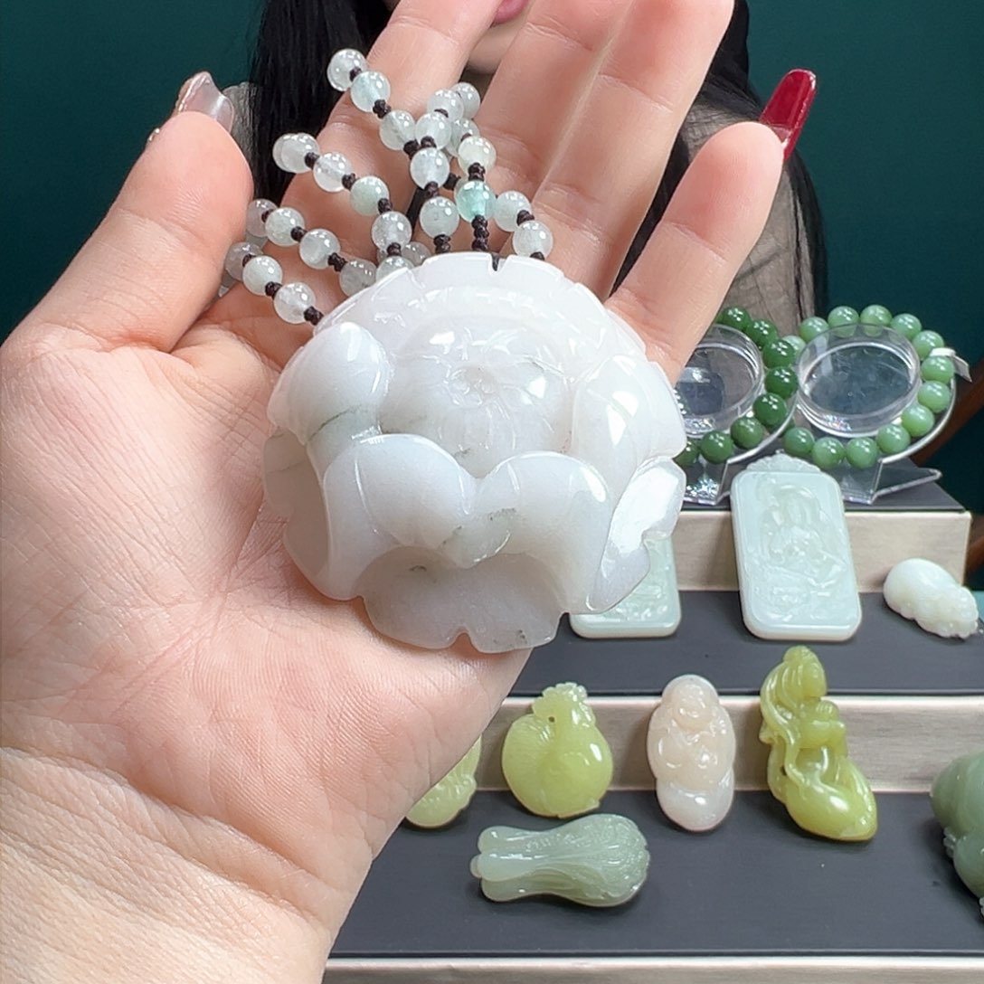 和田玉吊坠(不含链)未镶嵌