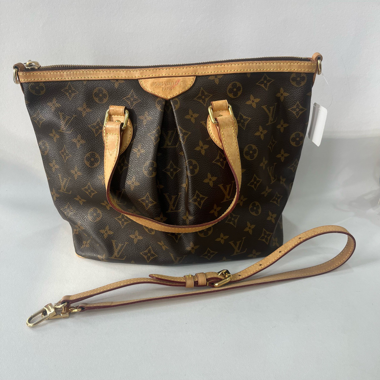 95新 LouisVuitton/路易威登 捐金沉珠/小号派拉蒙单肩