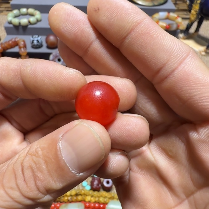 四***香玛瑙/玉髓未镶嵌手链