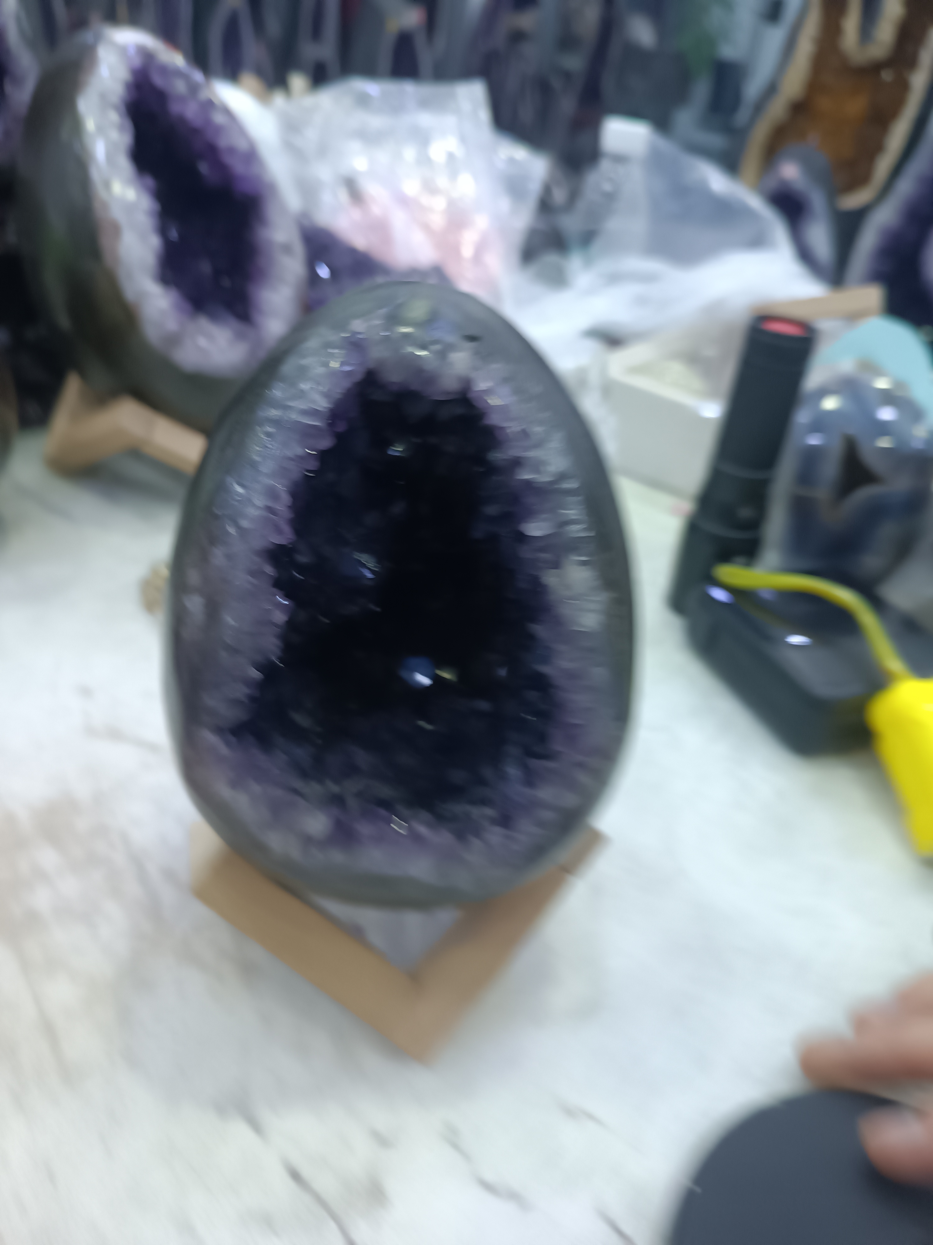 巴西乌拉圭紫水晶摆件