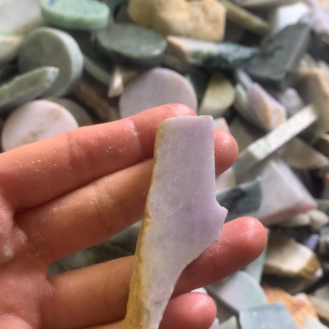 翡翠颈饰未镶嵌缅甸翡翠