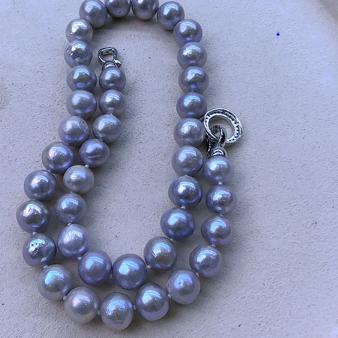 未镶嵌项链定制753淡水珍珠