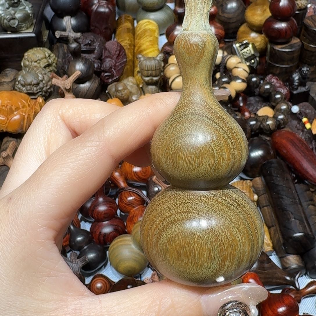 香榧木A****~绿檀绿檀葫芦