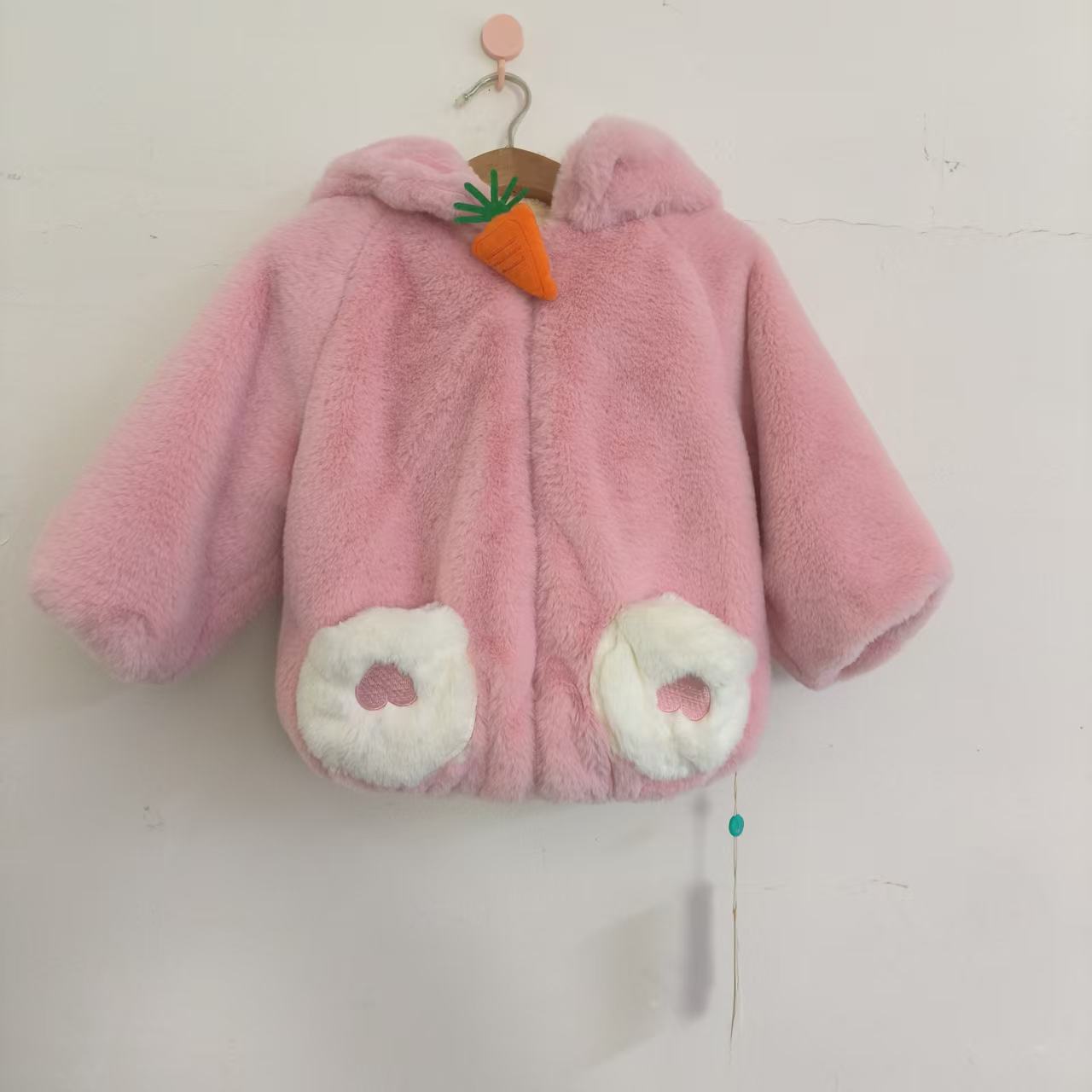 儿童连帽夹绒外套33325014