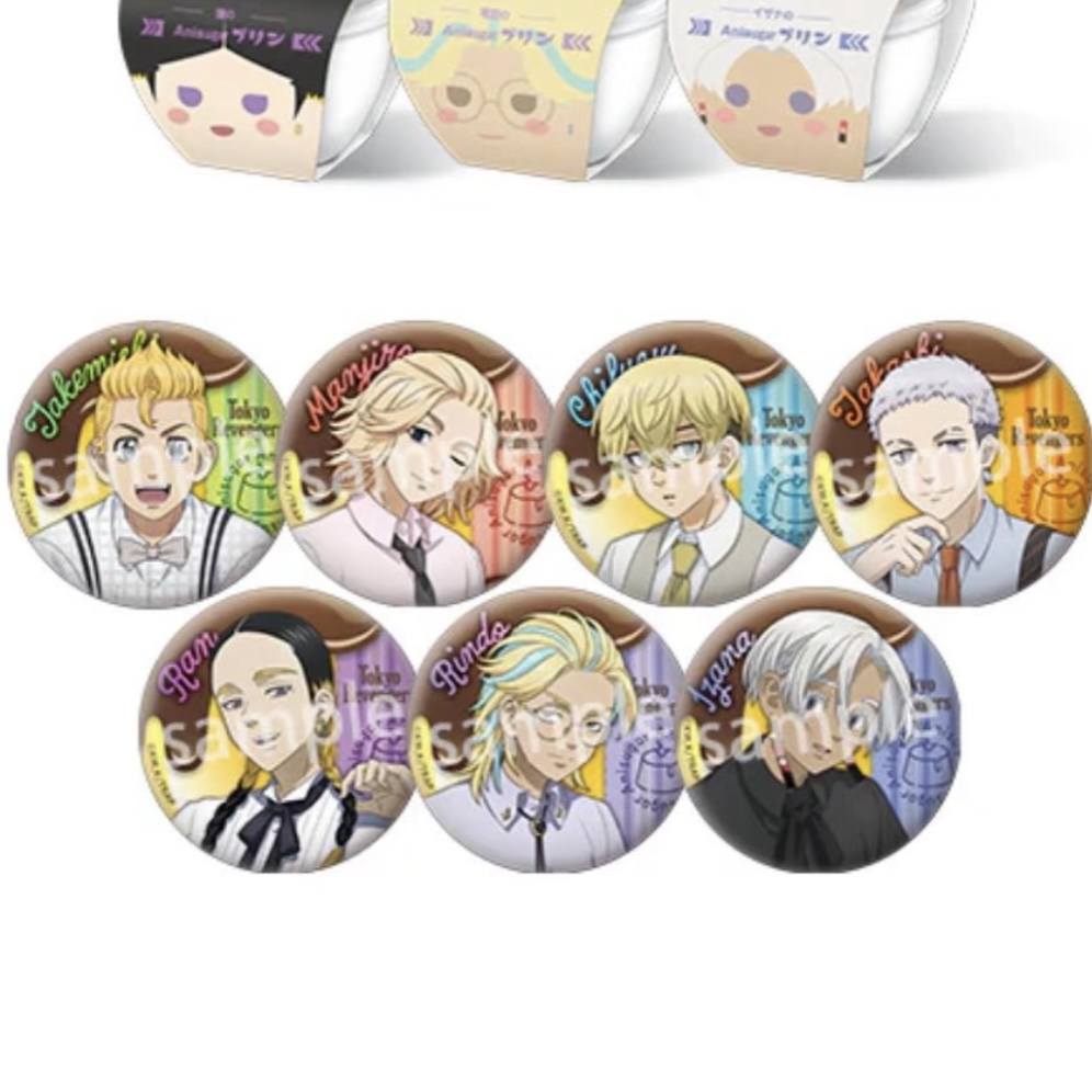 【东京复仇者】anisugar布丁吧唧 盲盒代拆【拆卡】