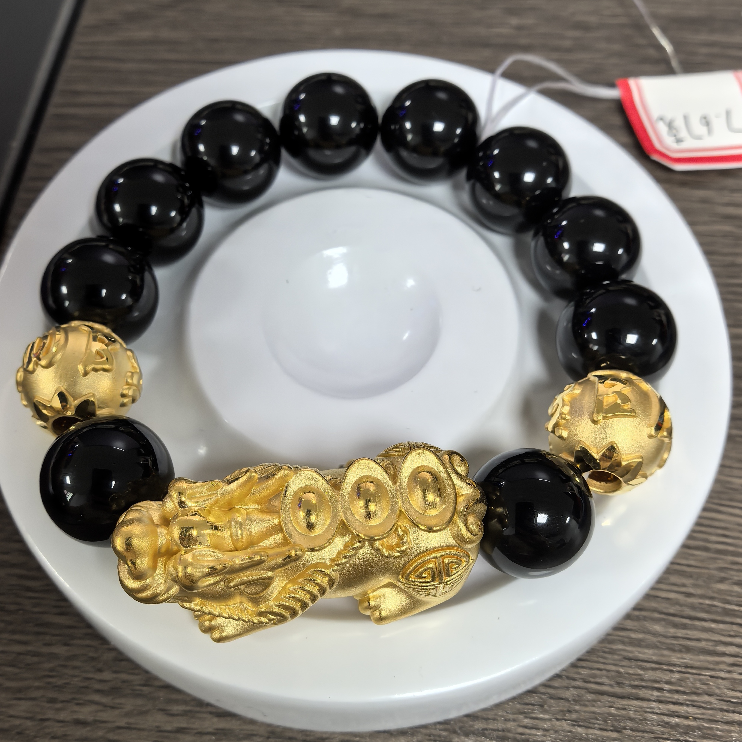 【足金999】卡14貔貅+转运珠