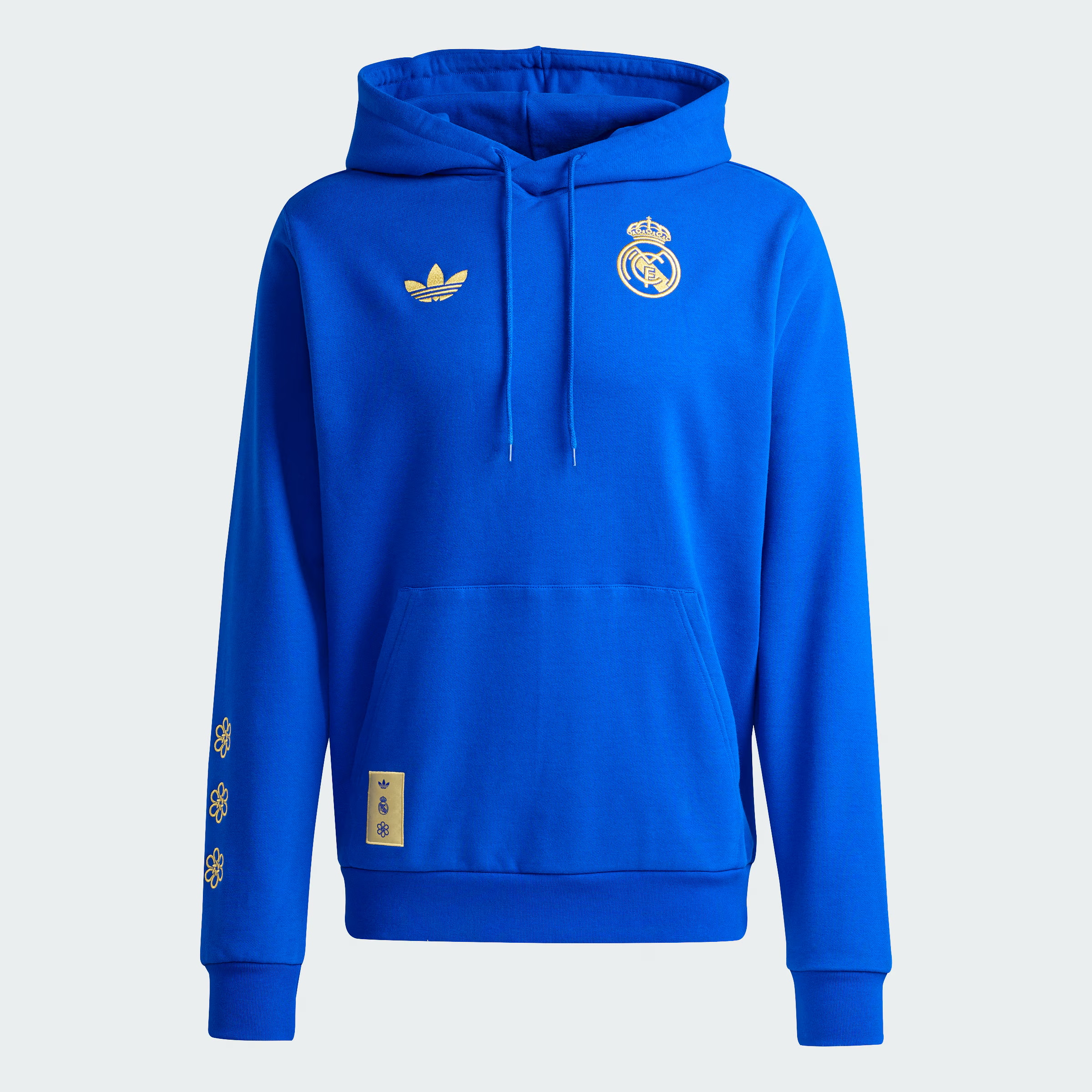 adidas/阿迪达斯皇马足球联名幸运结重工毛圈卫衣 JZ2237