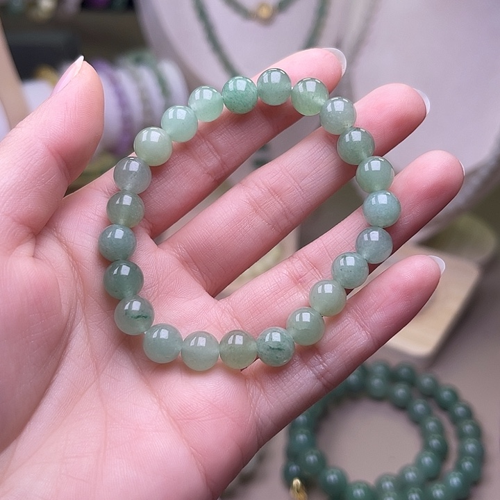 石英质玉未镶嵌手串