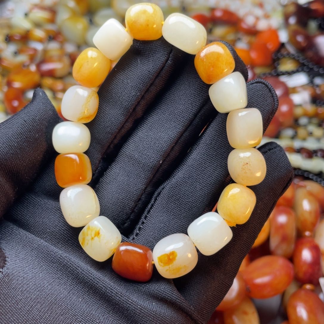 和田玉手链未镶嵌