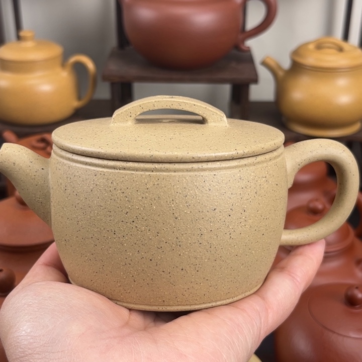 小***二紫砂茶壶全手工汉瓦