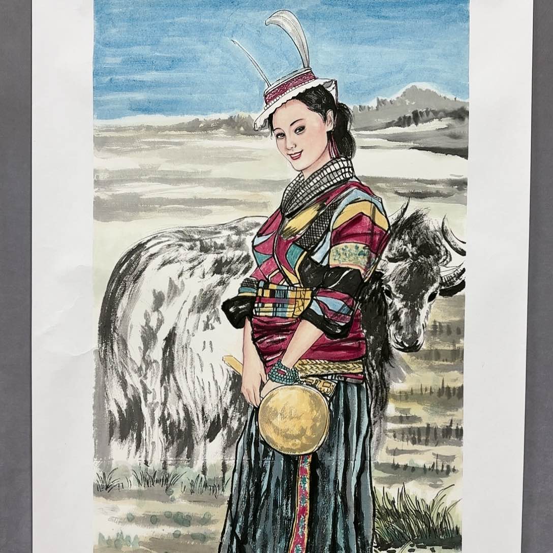 国画国画纯手绘作品请放心去藏
